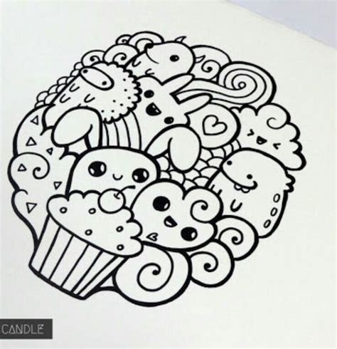 Cute doodle characters easy to draw | Doodle drawings, Doodle art designs, Simple doodles