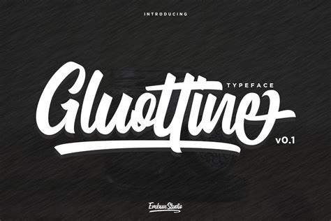 Free Gluottine Modern Calligraphy Font – Free Design Resources