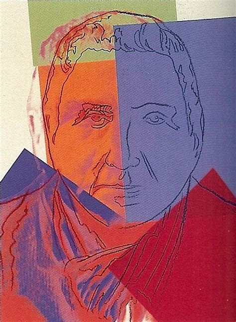 Andy Warhol | Gertrude Stein (From Ten Portraits of Jews of the 20th ...