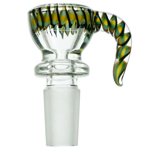 14mm Color Funnel Slide W/ Black Accent - Shatter Kitchen