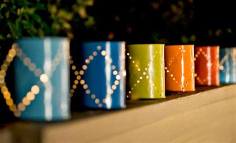 19 DIY Tin Can Lanterns (Some with Templates) | Guide Patterns