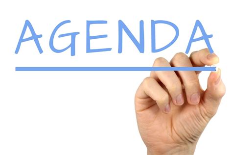 Agenda - Free of Charge Creative Commons Handwriting image