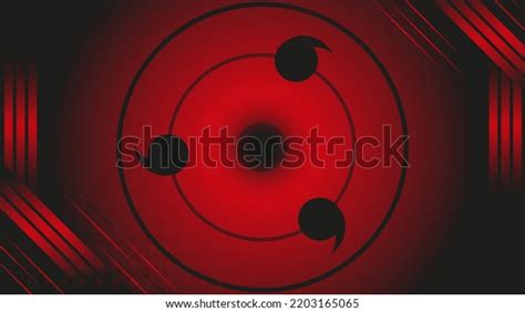 Abstract Presentation Background Uchiha Clan Sharingan Stock Vector ...