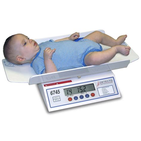 Detecto 6745 Digital Baby Scale 30lbs Capacity