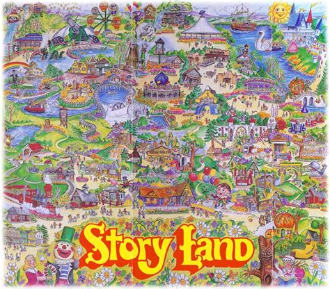 Theme Park Brochures Story Land - Theme Park Brochures