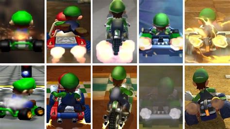 Evolution of Luigi's Bad And Good Start in Mario Kart Games (1992-2024 ...