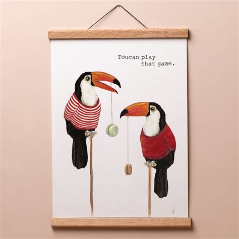 Toucan Play That Game Print – Mister Peebles