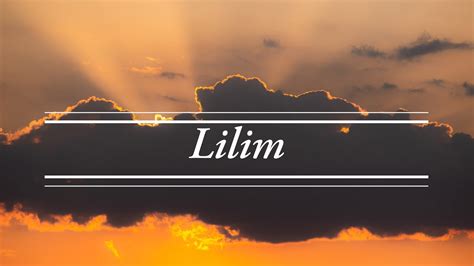 Lilim - Cover Lyrics- by Victory Worship - YouTube