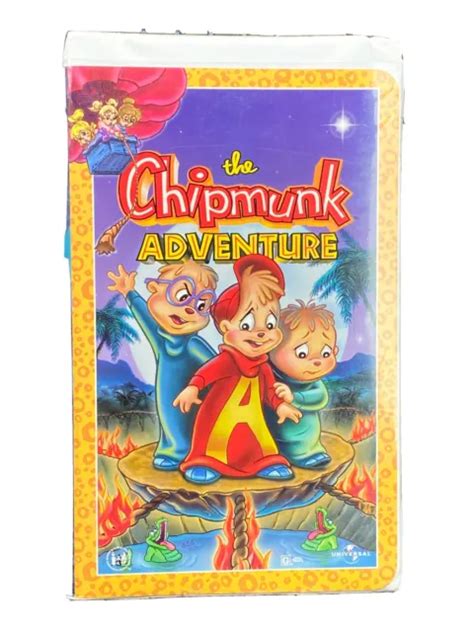 THE CHIPMUNK ADVENTURE ANIMATED VHS Movie W/The Chipettes In Clamshell $22.03 - PicClick AU