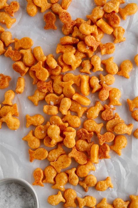 Homemade Goldfish Crackers Recipe | Girl Vs Dough