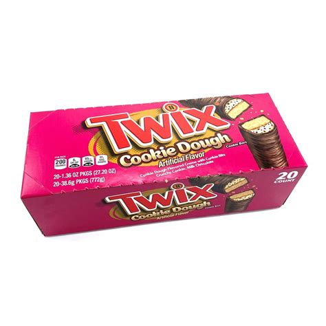 TWIX COOKIE DOUGH COOKIIE BARS 1.36 OZ 20 COUNT - American Candy N ...