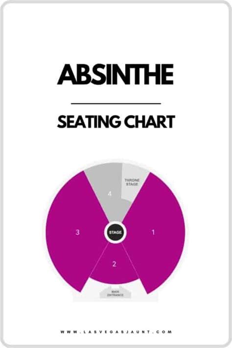 Absinthe Seating Chart - Here's Where To Sit for Absinthe - LVJ