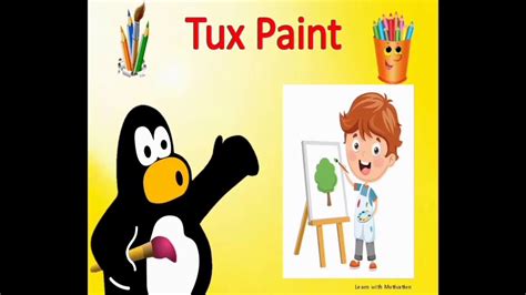 Tux Paint : Introduction - YouTube