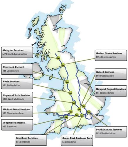 M4 Services Map | Gadgets 2018