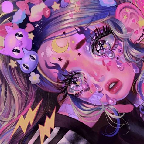 ★彡 𝙀𝙪𝙣𝙥𝙮𝙤𝙣 彡★ on in 2020 | Pastel goth art, Cute art, Cute art styles