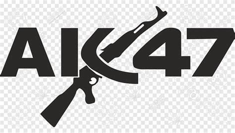 AK-47 Decal Izhmash Firearm Weapon, ak 47, text, aK47 png | PNGEgg