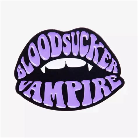 Olivia Rodrigo 'Bloodsucker Vampire' Enamel Pin - Distinct Pins