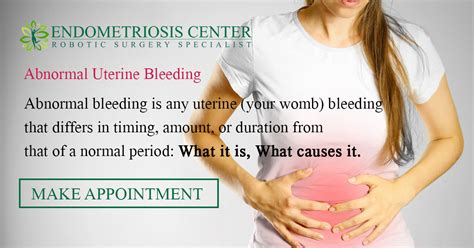 Abnormal Uterine Bleeding: Symptoms, Causes, Diagnosis