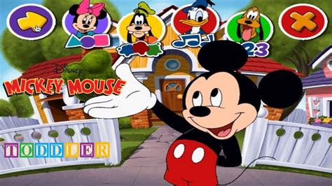 Mickey Mouse & Friends: Mickey Mouse Toddler (2000) Old Game PC full Walkthrough - YouTube