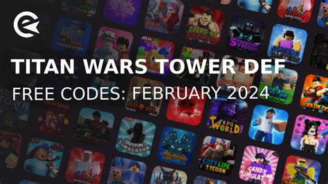 Titan Wars Tower Defense Codes (March 2024)