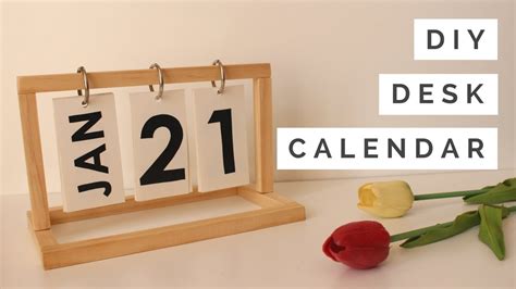 DIY Photo Flip Calendar Video - Image to u