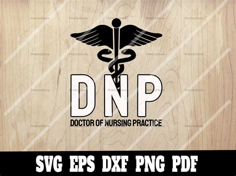 Doctor of Nursing Practice, DNP Nurse Svg, Caduceus Logo, CNA, Nurse Svg, Medical Symbol, Files ...