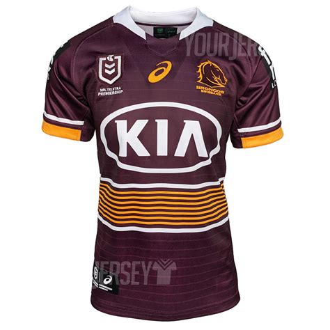 Personalised Brisbane Broncos Jersey | NRL Jerseys