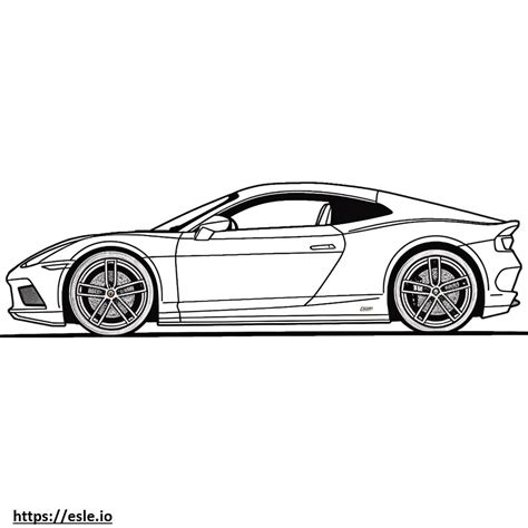 Lamborghini Huracan Coupe 2WD 2024 coloring page