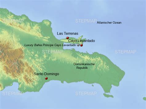 StepMap - Badehotels Samana/Cayo Levantado Luxury Bahia Principe Cayo ...