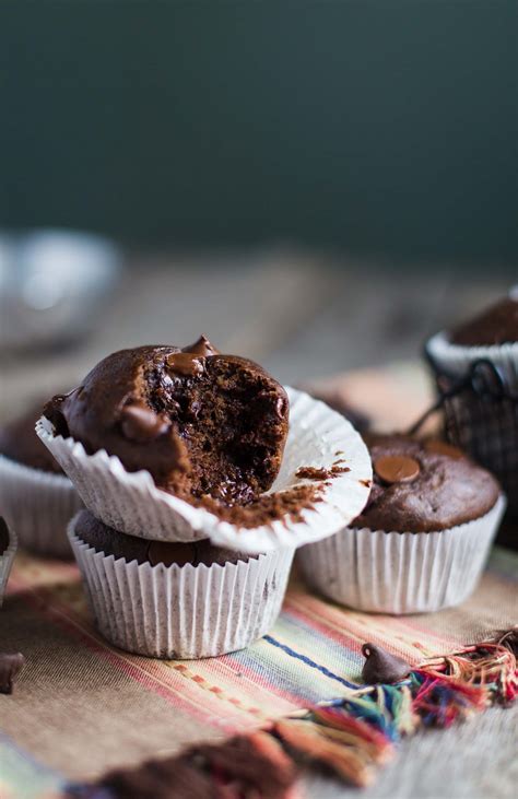 Double Chocolate Vegan Muffins | B. Britnell