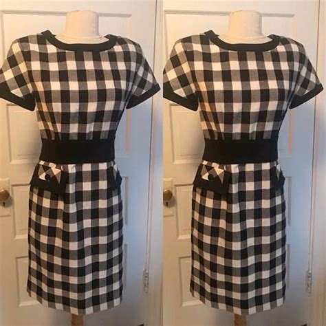 Vintage Checker Print Maxi Mod Style Work Dress with Pockets | Mod fashion, Vintage fashion, Style