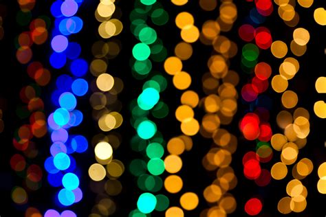 Blurred Colorful Lights Free Stock Photo - Public Domain Pictures