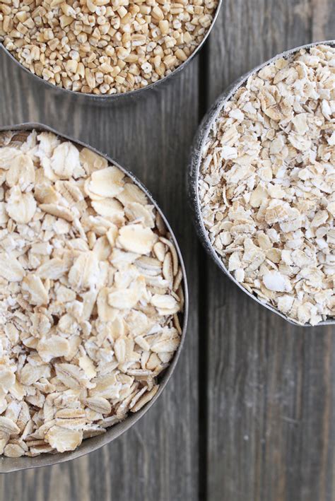 Steel Cut Oats vs. Rolled Oats vs. Quick Oats - What's the Difference ...