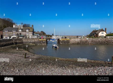 Porlock Weir; Somerset; UK Stock Photo - Alamy