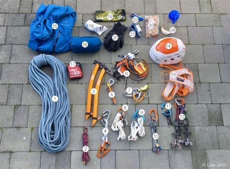 Lightweight summer mountaineering kit Climbing Gear List, Mountain Climbing Gear, Mountaineering ...