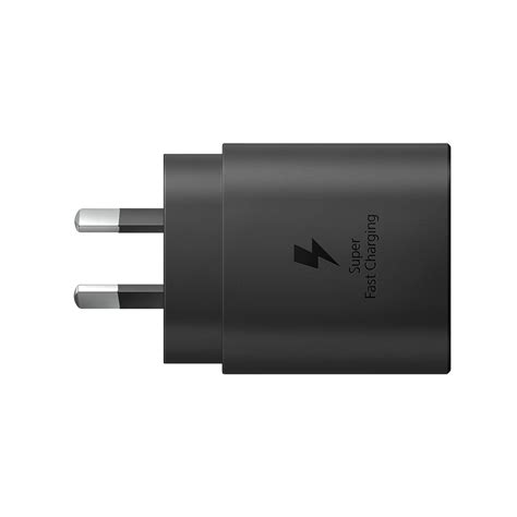 Samsung 25W USB-C PD Fast Charging Wall Charger - Black | at Mighty Ape NZ