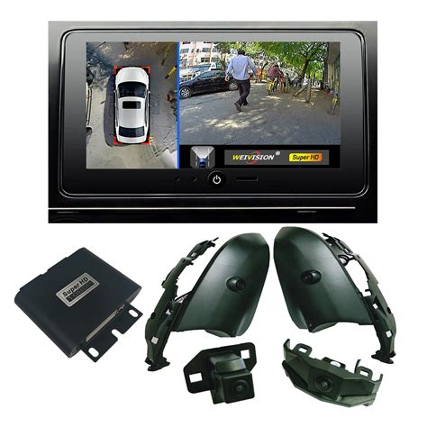 Car Accessories Super HD 360 Degree Bird View System Surround Panoramic ...