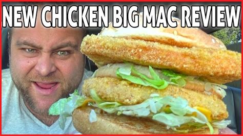 McDonald's CHICKEN Big Mac Review - Australia's First Official Review ...