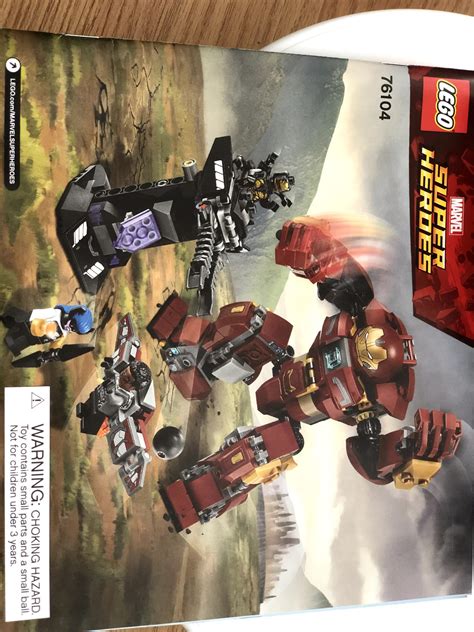 SOLD Marvel Superhero The Hulkbuster Smash-Up – $25 | 76104 – Lego For Charity