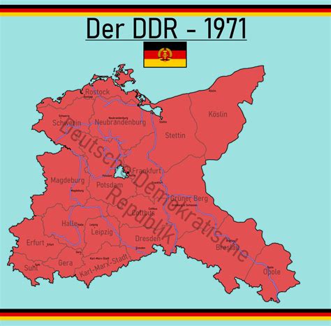 An alternate (larger) East Germany (GDR) : imaginarymaps | East germany ...