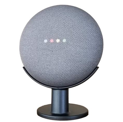 Buy (Charcoal) - Genie Google Home Mini Pedestal: Improves Sound Visibility and Appearance ...