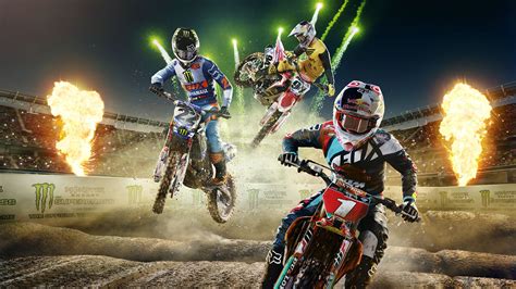 เปิดตัวเกมการแข่งขันมอเตอร์ไซค์วิบาก MONSTER ENERGY SUPERCROSS – THE ...