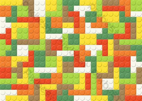 Vibrant Abstract Bright Lego Brick Colorful Background | PSD Free ...