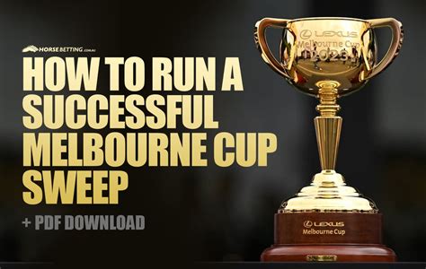 Melbourne Cup sweep | Tips on how to run a successful sweep