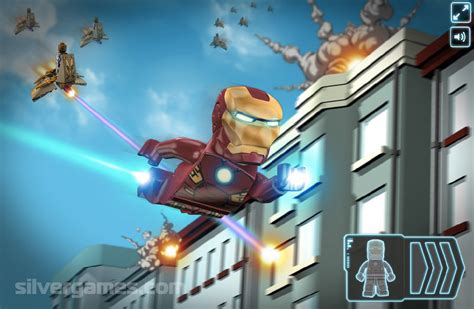 LEGO Avengers Iron Man - Play Online on SilverGames 🕹️