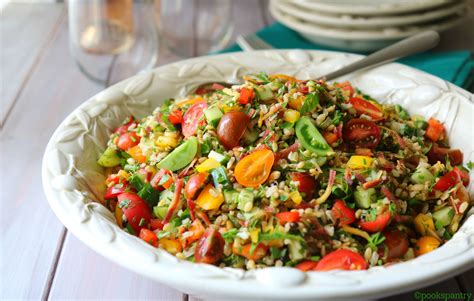 Summer Grain Salad #SundaySupper | Summer salad recipes, Easy vegetable side dish recipes ...