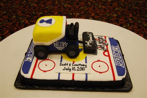 St. Louis Blues Zamboni Groom's Cake