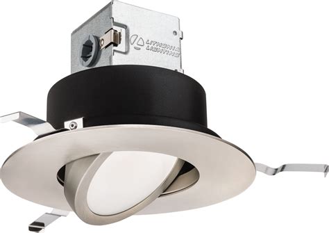 6JBK ADJ Downlight - Lithonia OneUp™ 6-inch Round Adjustable Direct-Wire LED Downlight