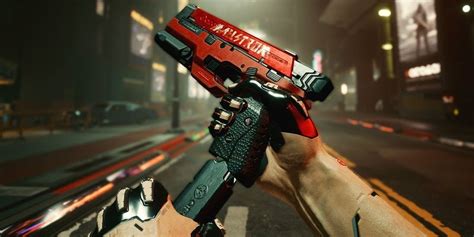 Cyberpunk 2077: Every Iconic Pistol In The Game