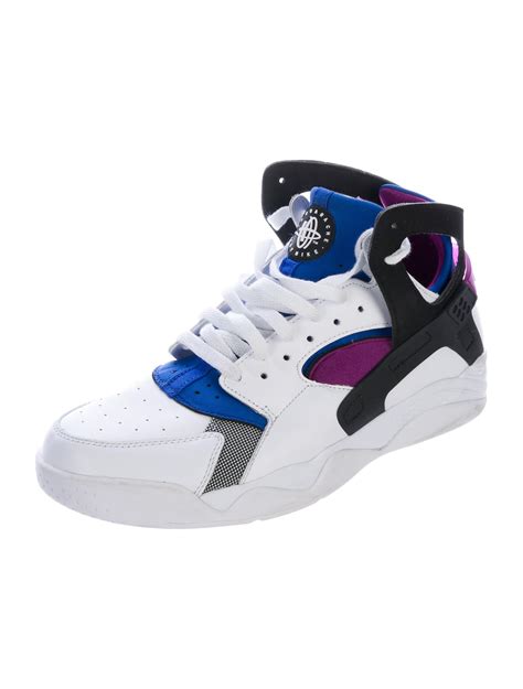 Nike Air Huarache High-Top Sneakers - White Sneakers, Shoes - WU221138 | The RealReal